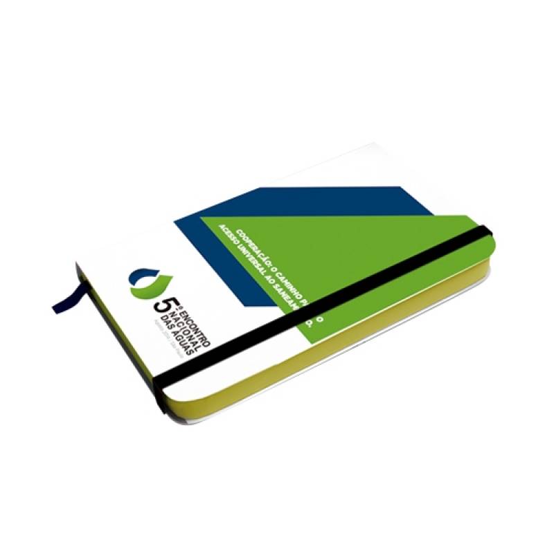 Cadernetas Personalizadas Preço Pedreira - Cadernetas de Anotações para Empresa